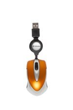 Optical Mini Travel Mouse USB Volcanic Orange