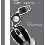 Optical Mini Travel Mouse USB Black
