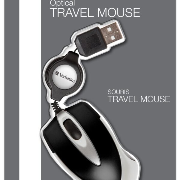 Optical Mini Travel Mouse USB Black