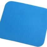 Mouse Pad, standard,  220x250x3mm, blue ID0097,  Blue, monotone