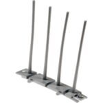 BIRD CONTROL SPIKE 10P 5801-121, Housing, Outdoor,  Grey, AXIS M1113-E AXIS M1114-E AXIS M1124-E AXIS M1125-E AXIS M3024-LVE AXIS
