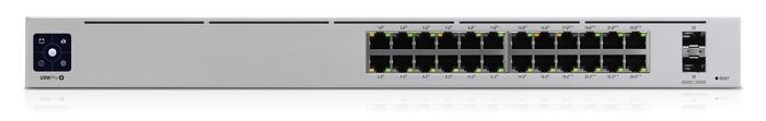 Img_25017757-1 UniFi USW-Pro-24-POE Gen 2 UniFi UniFi Pro 24-Port PoE, Managed, L2/L3, Gigabit Ethernet (10/100/1000), Power over Ethernet (PoE), Rack - Image 1