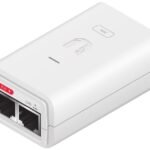 PoE Injector, 24VDC, 0.3A Gigabit WHITE
