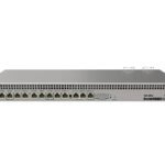 RouterBOARD 1100AHx4 with Annapurna Alpine AL21400 Cortex A15 CPU (4-cores, 1.4GHz per core), 1GB RAM, 13xGbit LAN, RouterOS L6,