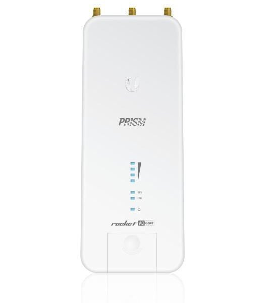 airMAX 5G Rocket Prism ac Gen2 AP with RP-SMA Connector and  GPS Sync, 500+ Mbps