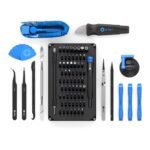 Pro Tech Toolkit Toolkits, Universal, Opening  pick,Screwdriver,Spudger,Suction cup,Tweezer, Black,Blue,Stainless steel,