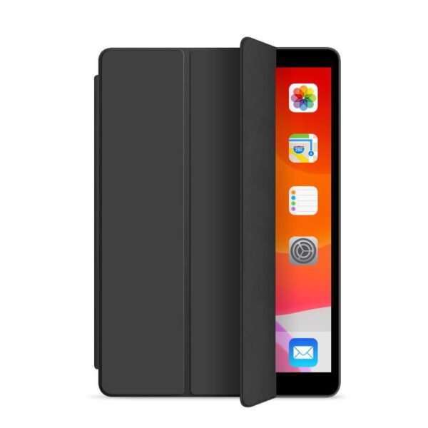 iPad 9.7 2018/2017 DENVER  Folio Case Black PU leather  front with soft TPU back