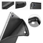 iPad 10.2 2021/2020/2019  DENVER Folio Case. Black PU  leather front with soft TPU back - Image 2