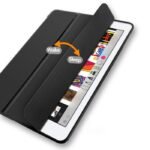 iPad 10.2 2021/2020/2019  DENVER Folio Case. Black PU  leather front with soft TPU back - Image 3