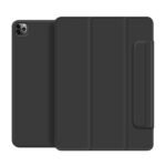 iPad 12.9 Pro 2022/2021/2020  COLORADO Magnet Case. Black  with pencil holder flap