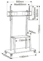 Mobile floor stand up to VESA  800x600 . - Image 4