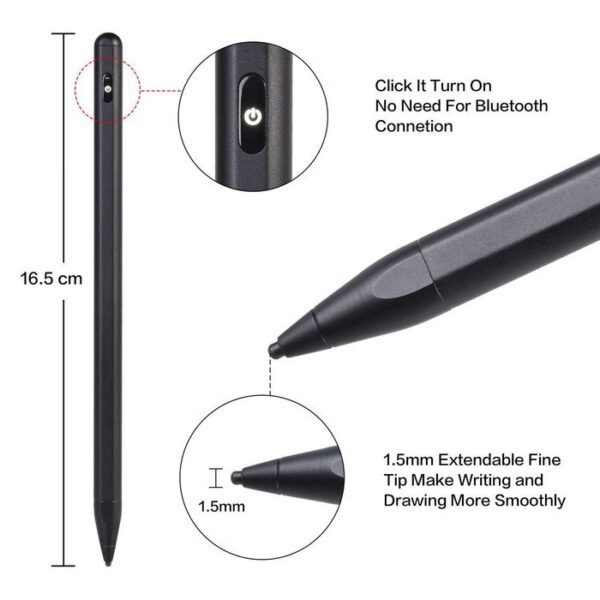 Stylus Pen Active Active Stylus Pen for, Black  Colour