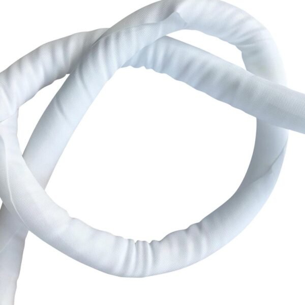 Flexible cablesock ?38mm white 25m Roll Cut table tight