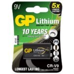 LITHIUM BATTERY 9V/CRV9 Lithium CRV9, Single-use  battery, 9V, 1-pack
