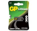 LITHIUM BATTERY CR123A Lithium CR123A, Single-use  battery, CR123A, 3 V, 1-pack, Black