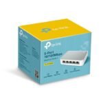 5 port 10/100 mini Switch, pla TL-SF1005D, Unmanaged, Fast  Ethernet (10/100), Full duplex - Image 3