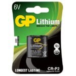 LITHIUM BATTERY CR P2 3701, Any brand, 6 V, Lithium