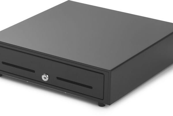410 mm cash drawer 4B/8C 410 x 415 x 100 mm - Black Replacement for EC-410B