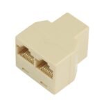 RJ45 Ethernet Y-Adapter RJ45 RJ45 - 2x RJ45 F/F, 8P/8C Plastic housing