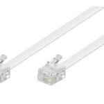 ModularCable RJ11 6P/4C 15m White 1-4, 2-3, 3-2, 4-1