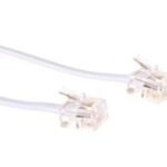 ModularCable RJ11 6P/4C 2m White