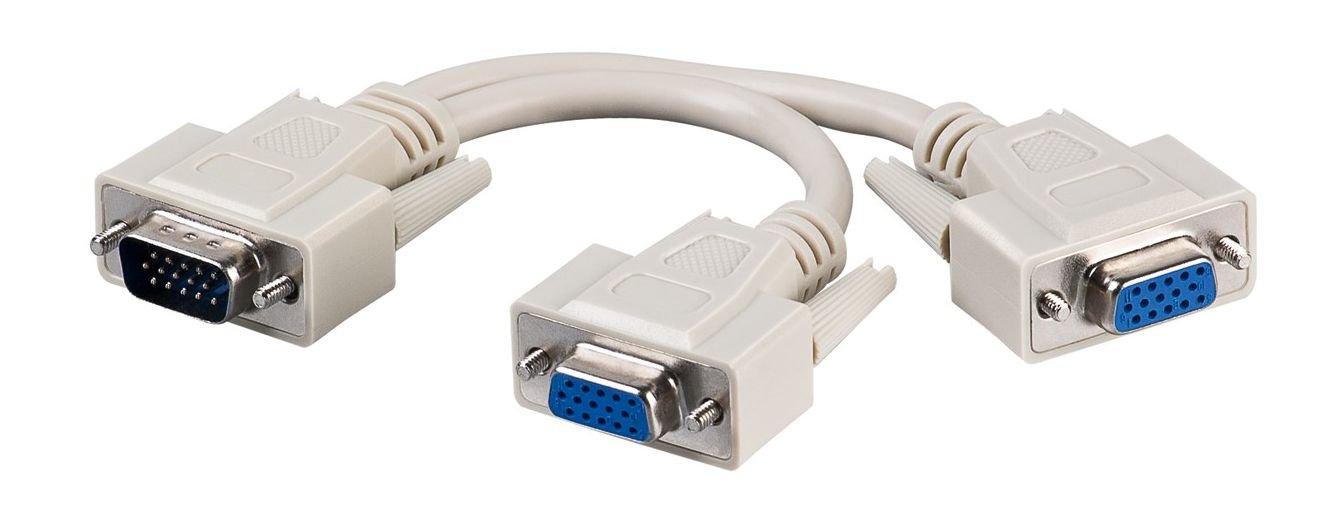 Img_25425596.jpg VGA Y-splitter 1 to 2, passive 0,30m 100pcs/box - Image 1