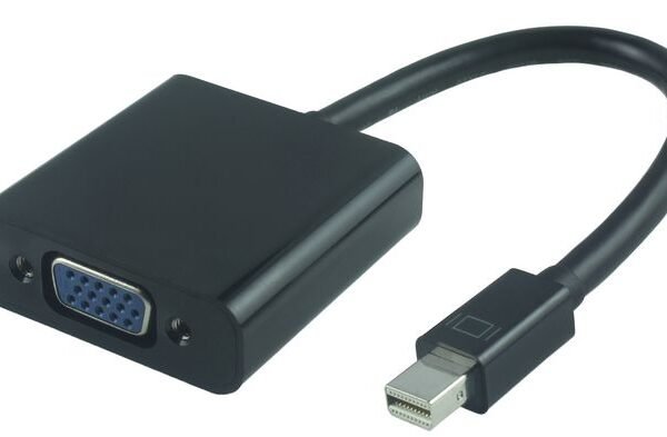 Active Mini DP - VGA Adaptor Mini DP M - VGA Female, Black Connect a VGA display to a Mini-DisplayPort?-equipped PC or Mac? computer