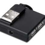 USB 2.0 High-Speed Hub 4-Port 4x USB A/F , 1x USB A/M incl. USB cable Win7, Vista, XP, SP2, Mac