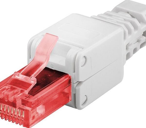 Tool-free RJ45 CAT 6 connector CAT 6 UTP(unshielded) For stranded and solid inner conductor (AWG 22 to 26)
