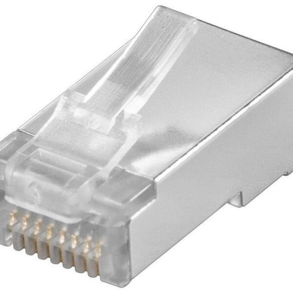 Modular Plug CAT5e Plug 8P8C FTP Shielded 10pcs in one bag For Stranded & Solid cable