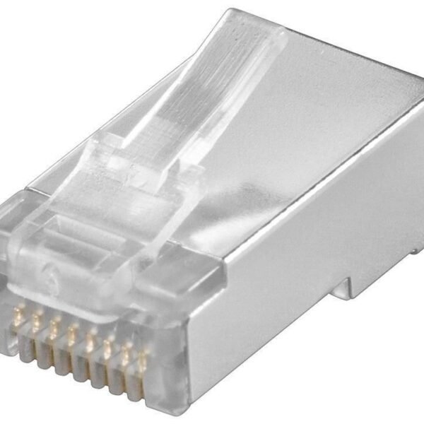Modular Plug CAT5e Plug 8P8C FTP Shielded 10pcs in one bag For Stranded & Solid cable