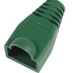 Strain Relief Boot for RJ45  Green, 50pcs Cable lead in  6.40mm