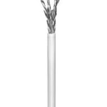 S/FTP CAT6  100m White, PVC Solid, AWG 23/1, CCA Non-terminated data-/install. cable for proccessing and installation with LSA