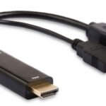 Adapter HDMI - Displayport M-F Active, with USB Power  Resolution : 3840*2160 30Hz