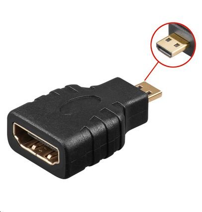 Img_25426079-1 HDMI 19 - HDMI 19 D F-M Micro HDMI Female - HDMI male micro Gold plated contacts - Image 1