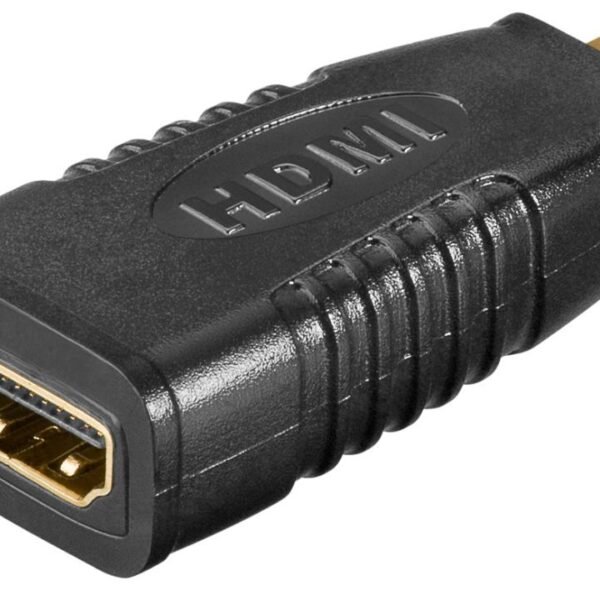 Adapter Mini HDMI M - HDMI F Mini HDMI male - HDMI Female