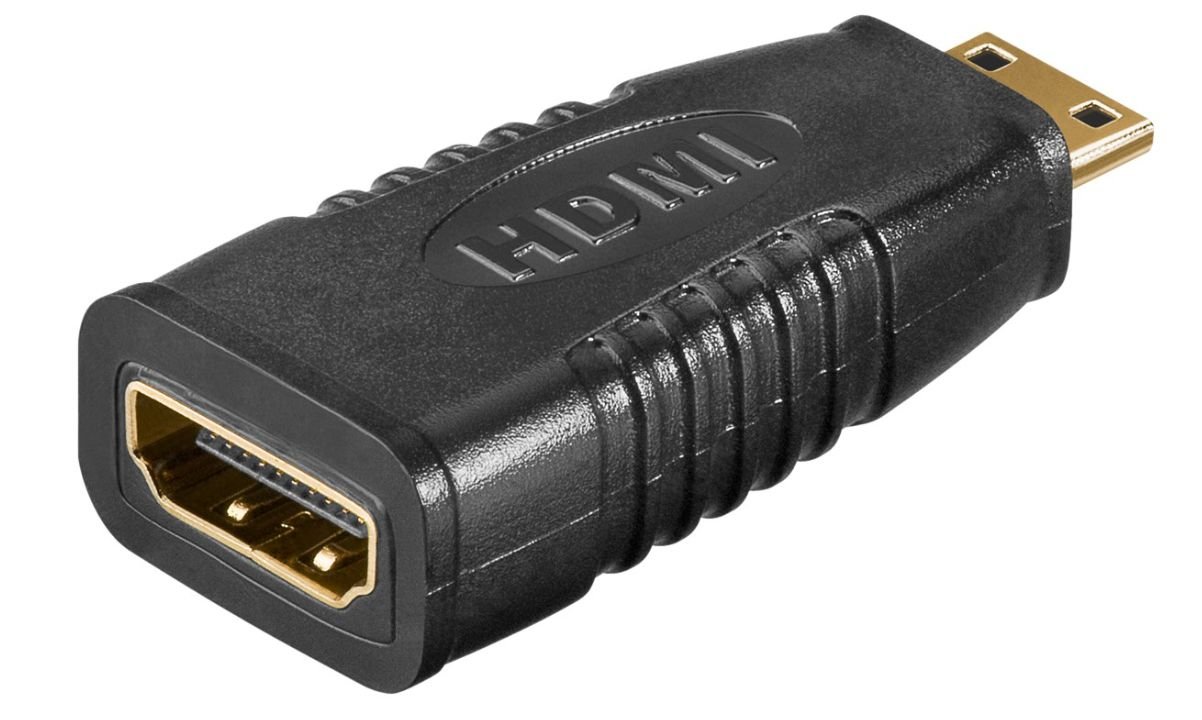 Img_25426080.jpg Adapter Mini HDMI M - HDMI F Mini HDMI male - HDMI Female - Image 1