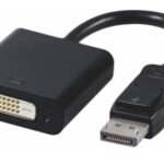 Adapter DP 1.2 - DVI-D M-F, DisplayPort - DVI-D 24+1  Black for connecting DVI-I terminals to a computer+s DisplayPort