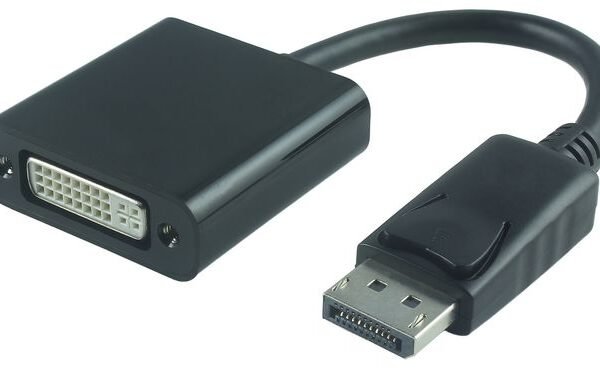 Microconnect DPDVI015 video cable adapter 0.15 m DisplayPort DVI-I Black