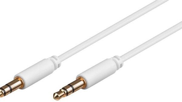 3.5mm (3-pin, stereo)  Minijack Cable 3.5mm Minijack  Cable Male-Male