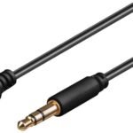 Headphone & AUX Cable, 0.5m Headphone and audio AUX Ext.  Cable 3.5 mm Minijack Male-Female