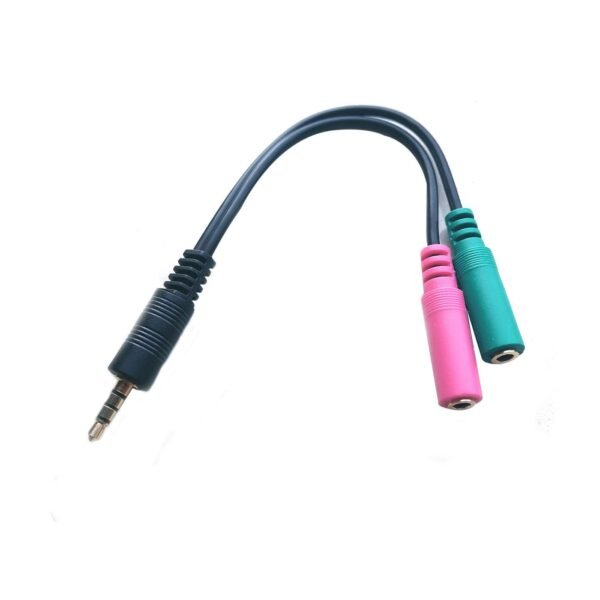 Adapter 3.5mm - 2x3.5mm M-F Audio Headset Adaptercable