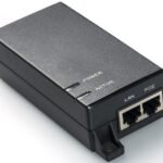 15.4W 802.3af PoE Injector 100-240V, 50-60Hz, 48V DC, Maximum speed rate: 1000Mbps, Transmission distance: 100m