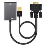 Adapter VGA 15pin  - HDMI M-F Active, with USB Power Resolution : 1080p*60hz, Signal direction : from VGA to HDMI