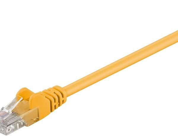 U/UTP CAT5e 15M Yellow PVC Unshielded Network Cable, PVC, 4x2xAWG 26 CCA