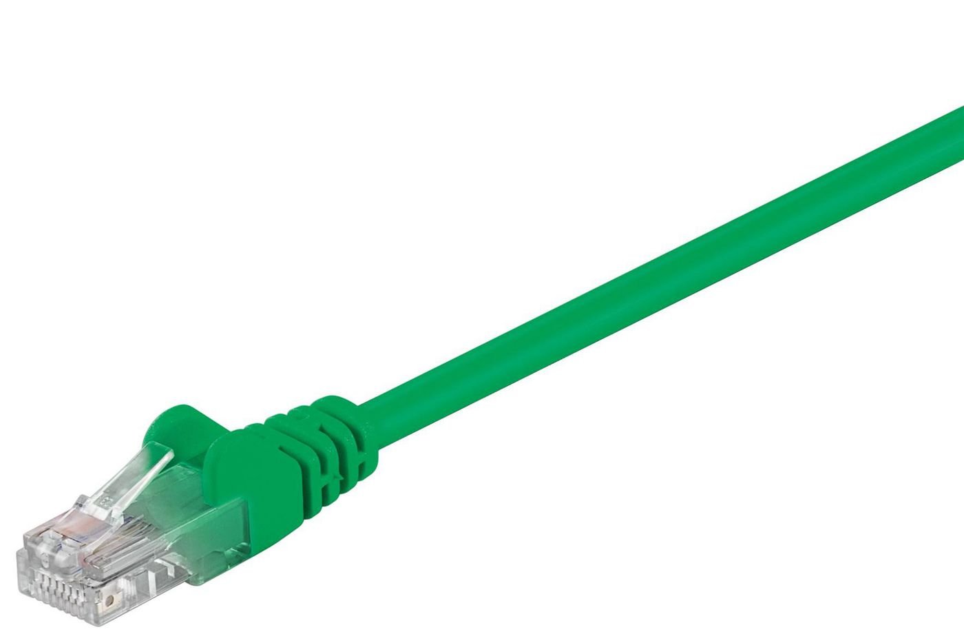 Img_25426781.jpg U/UTP CAT5e 0.5M Green PVC Unshielded Network Cable, PVC, 4x2xAWG 26 CCA - Image 1