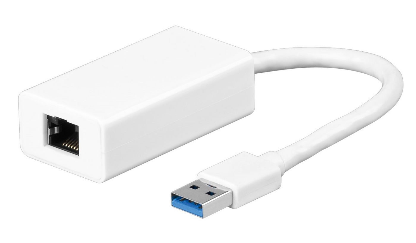 Img_25426841.jpg USB3.0 to Gigabit Ethernet RJ45 10/100/1000Mbps White Support windows 10,8,7,Vista,Xp, Mac OSX and Linux - Image 1