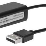 USB2.0 to Ethernet, Black Plug and play. It supports, Win 7/8, Vista, XP etc.