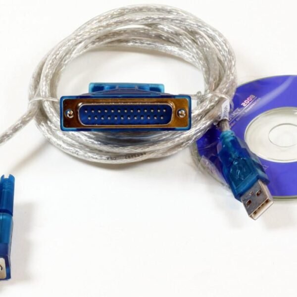 USB A - Serial DB9 M-M 1.8m incl Adapter DB9 to DB25 F-M  support windows 7, 8,10 & 11