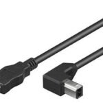 USB2.0 A-B 0,5m M-M Angled